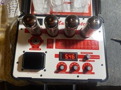 Svetlana 6550C Matched Quad Power Tubes – MaxiMatcher Test Strong 54-63mA Russia