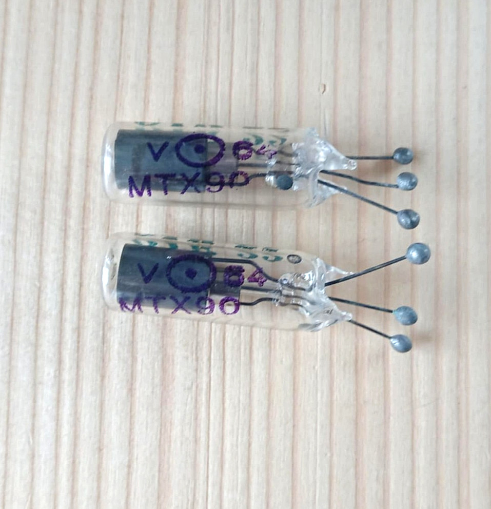 2 x MTX-90 MTH-90 Soviet NIXIE Cold Cathode Thyratron NEW. NOS.