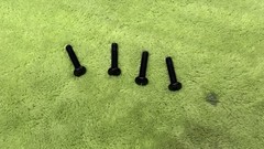 4X Yamaha CR-640 & Others Receiver OEM 1” BLACK CASE SCREWS ONLY SEE PICS 🔥🔥
