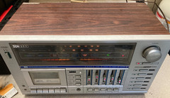 Soundesign SDI6000 STEREO AM FM /CASSETTE PLAYER Taiwan Tested – WORKS!