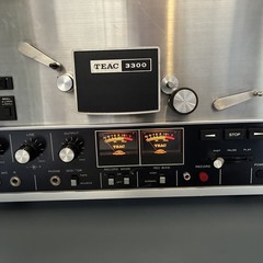 Vintage TEAC 3300 Stereo Deck Reel To Reel Powers On Manuals And Service Kit