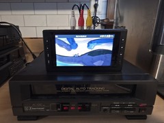 Vintage Emerson VCR Video Cassette Player VCP680 Digital Auto Tracking WORKS