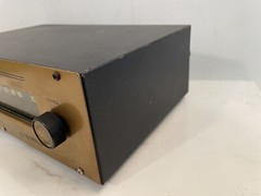 Vintage DeWald Tube Radio Receiver AM FM AFC 7-Tube L-803 A Powers On/Lights Up