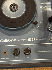 Califone 1430K Solid State Phonograph Record Player NEEDS NEEDLE, Vintage