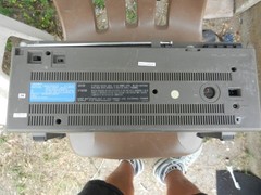 SONY ICF-6800W FM/AM/SW BCL Radio AC Adapter TURNS ON Tested Working AS IS