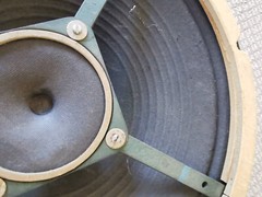 Vintage Cletron C4-209 Cathedral 12″ Coaxial Speaker Woofer Full Range Tweteer