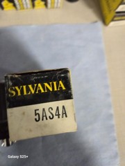 Sylvania 5AS4A VACUUM TUBE