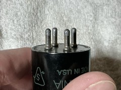 1276 Sylvania Tube (WESTERN ELECTRIC 205D SUB) ALTEC NOS Power Amplifier RARE