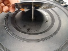 Parts Garrard Synchro-Lab 95 Turntable Chassis no cartridge or sled
