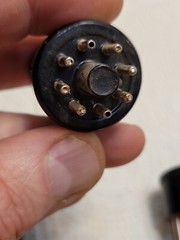 Vintage VACUUM TUBE ADAPTER LOT INCLUDES 9 TO 8 PIN, 7 TO 8 PIN, 8 TO 7 PIN PLUS