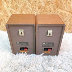 Sansui SP-M1 Vintage Bookshelf Speakers Pair As-Is Junk