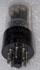 Brimar B.V.A. 6SL7GT Vacuum Tube Amplitrex Tested NOS England RARE