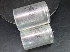 McIntosh MC2105 Pair of Main Filter Capacitors 39000 uf 40v 3″ GE Vintage OG