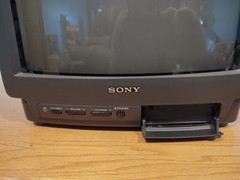 Sony Trinitron CRT TV KV-13M10 13″ Retro Gaming VCR TESTED