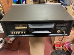 Kenwood KT-413 AM/FM Stereo Motorized Tuner, Working Good