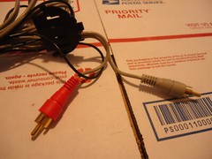 Dual 601 Stereo Turntable Parting Out RCA Cables Ground Wire