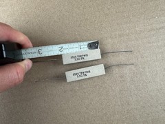 2 New 3.5 ohm 15W 15-Watt 5% Cement Resistors TRW 3.3 3.6 (Qty)