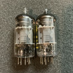 Rare NOS Yellow Mullard 12AX7 ECC83 Tubes I63 MATCHED 12AX7A B339 7025 L@@K!
