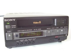 SONY EV-C3 Video8 8mm Video 8 HiFi Player Recorder new capacitors