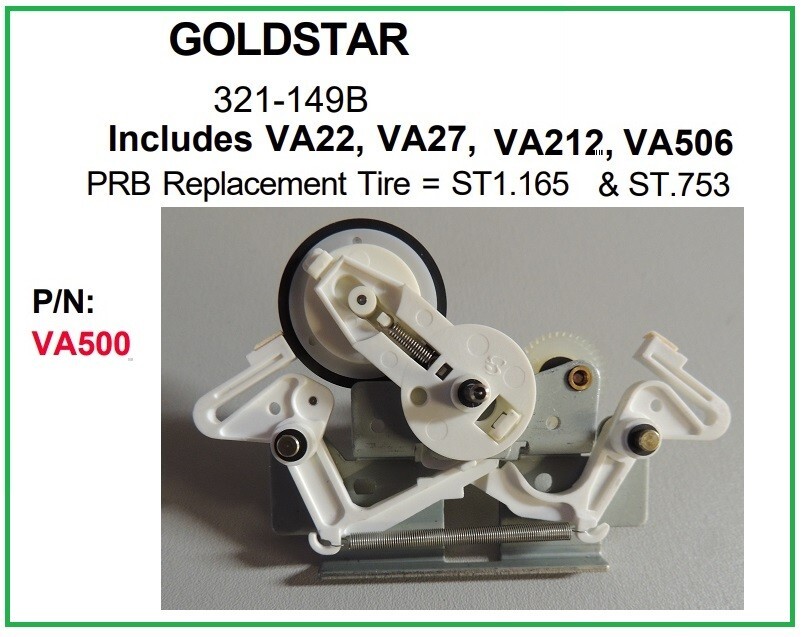 PRB VA500 VCR Video Idler Wheel for Goldstar 321-149B and Others