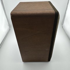 Vintage Realistic Minimus 7W Speakers Cat No 40-2039C Walnut Wood 8 Ohms 40W Max