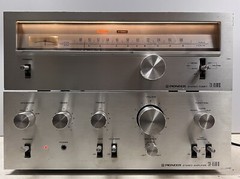 Vintage Pioneer SA-6500 II TX-6500II, 25W AM/FM Stereo Combo 1976 Fully Serviced