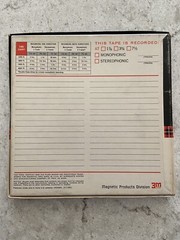 Scotch Recording Audio Tape 111 Standard Vintage 3m ¼ inch x 1200 FT 7 inch Reel