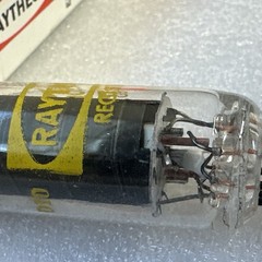 1 NOS Raytheon 50C5 Vacuum Tube 1970’s Vintage 7-Watt Beam Power Audio