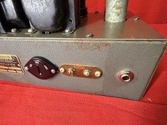 Late 40’s Thordarson Single Ended 6l6 Tube Amp Model T-30WO8A Serviced!