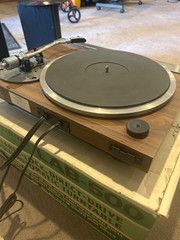 Realistic LAB-500 Automatic Turntable Walnut Veneer + Original Box Working