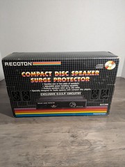 1989 Reconton Compact Disk Speaker Surge Protector – Model SCC200 W/ Manual