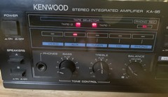 Kenwood KA-95 Stereo Integrated Amplifier nice! vintage audio 125wx2