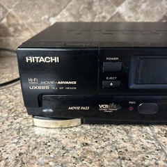 Hitachi VT-UX625A Hi-Fi Stereo Ultravision Video Cassette Recorder VHS – Tested