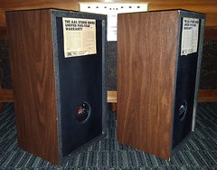 AAL STUDIO SERIES STEREO SPEAKERS VINTAGE 1972 AMERICAN ACOUSTIC LABS