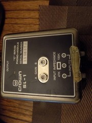 VINTAGE-Crown Power Amplifier Line One/straight Line One , Tested Works