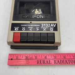 Vintage Califone Portable Cassette Player Recorder 3132AV