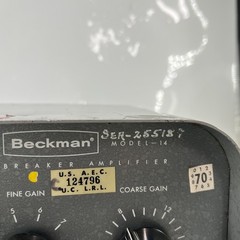 Beckman Model 14 Breaker Amplifier