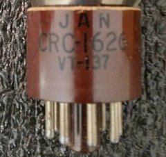 (066) RCA USA JAN-CRC-1626/VT-137 Vacuum Tube
