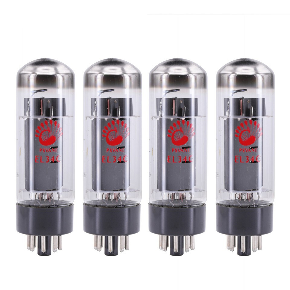 EL34C 6CA7 Psvane precisely matched quad(4) tubes US seller British tone master
