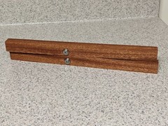 Side Rails for Pioneer RT-909 Solid Mahogany, Beautiful, RT-901, Cheeks