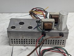 Vintage Tube Audio Amplifier Chassis Project 4-Knob Amp Untested Parts/Repair