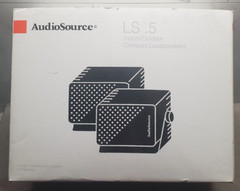 AudioSource LS .5 Indoor/Outdoor 40W 8 OHMS Pair of Speakers NOS