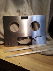 Akai 250D Face Plate And Side Rails