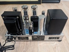 Radio Craftsmen C550 Williamson Mono Tube Power Amplifier KT66 Works Looks Great