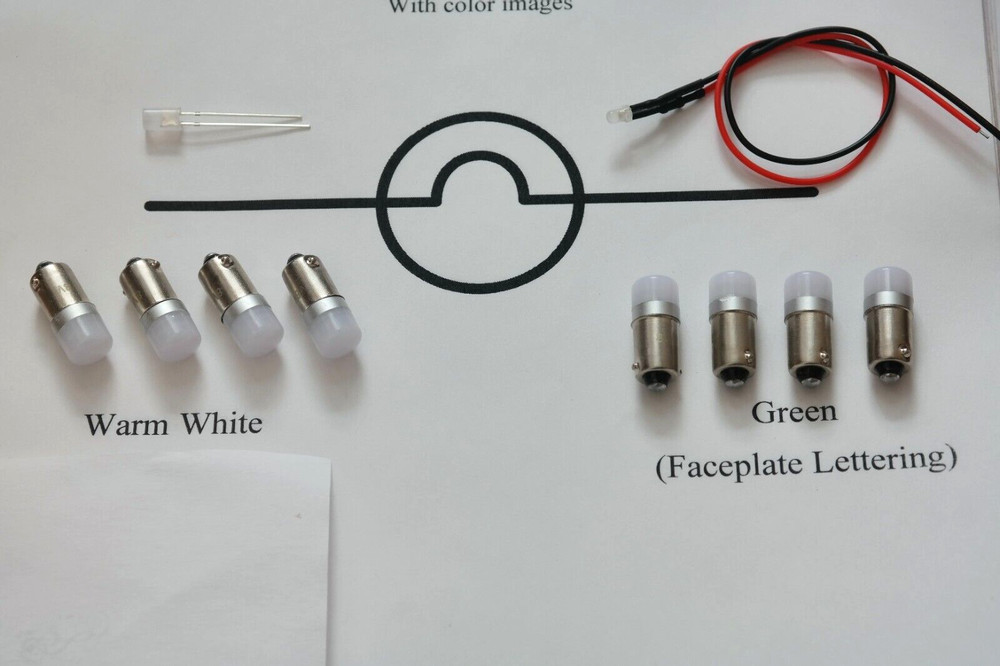McIntosh MA6100 replacement front panel LED bulbs lights lamps FULL SET kit