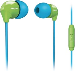 Philips SHE3575BG Universal In-Ear Headset Headphone Blue/Green