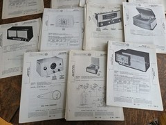 Lot Of 625 SAMS PHOTOFACT Folders Radio/TV/Turntable + Great Variety Dewald A501