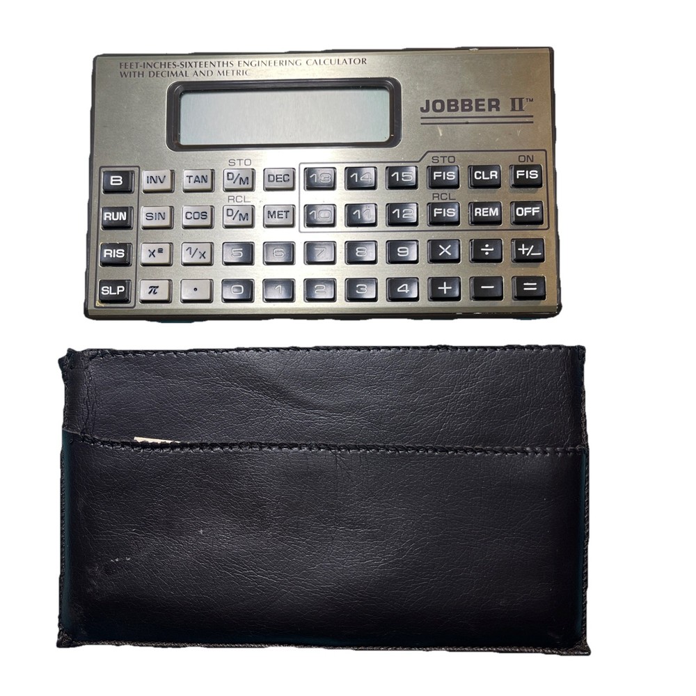 Repair Vintage Jobber 2 II Feet-Inches-Sixteenths Engineering Calculator