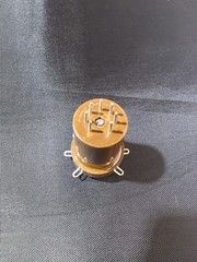 Vintage Pomona 7 Pin Bakelite Vacuum Tube Socket Saver Adapter TVS-7