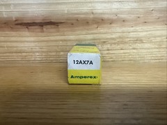 Amperex 12AX7 ECC83 Long Plate Tube Foil D-Get